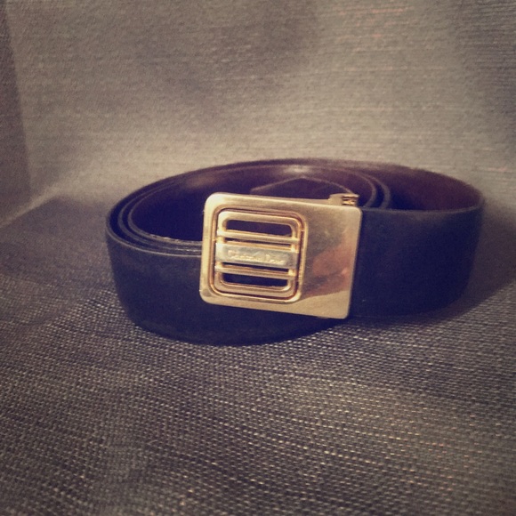 Christain Dior Leather Belt - Picture 2 of 2